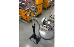 Drying configuration of single screw granulation extrision line - Vacuum drying