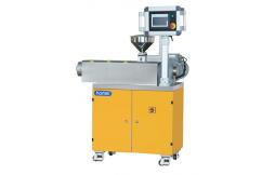 How to operate the lab scale extruder?