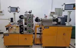 Hartek Lab rubber extrusion line