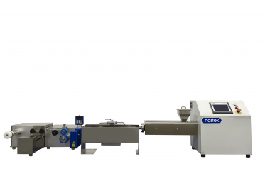 Desktop filament&tube extrusion line